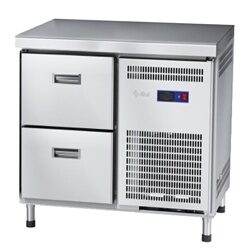 Стол холодильный среднетемпературный СХС-70 неохлаждаемая столешница без борта (ящики 1/2)