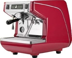 Кофемашина рожковая Nuova Simonelli Appia Life 1Gr S 220V высокая группа полуавтомат красная