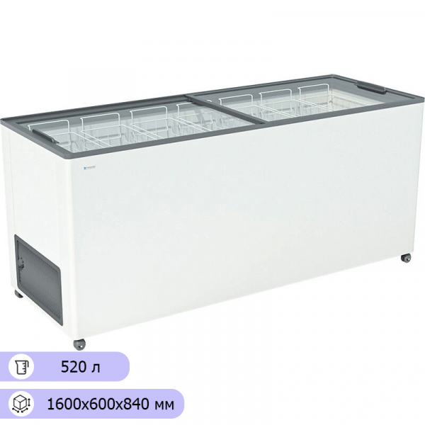 Ларь морозильный Frostor F 600 С белый