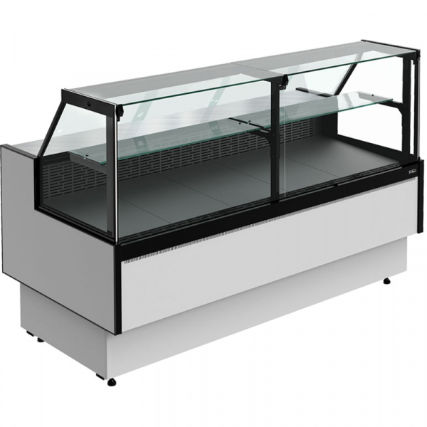 Витрина холодильная GC95 SM 1,8-1 с боковинами (версия 2.0) 9006-9005