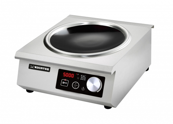Плита индукционная WOK настольная с 1 конфоркой  28 см Kocateq DC 4050 Eco