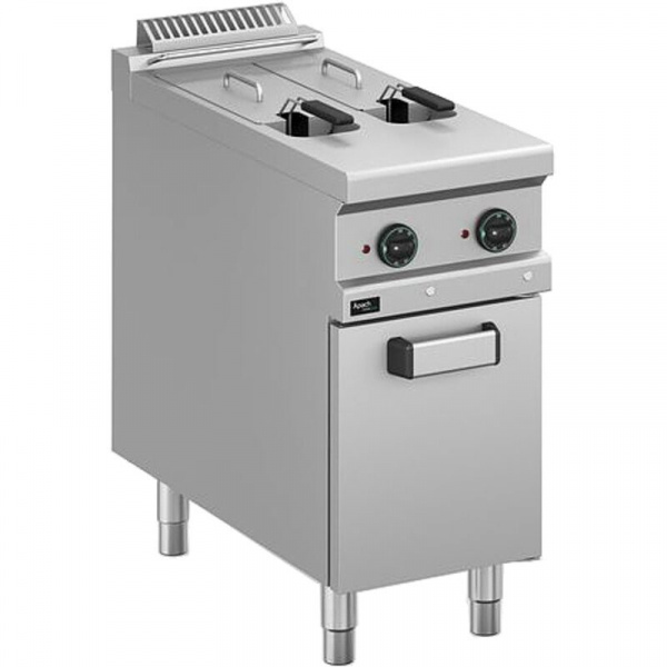 Фритюрница 900 сер. Apach APFE-49/2VP/PL
