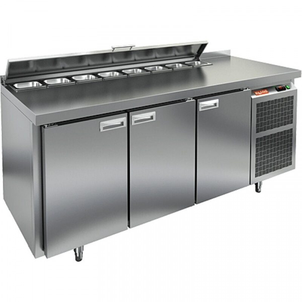 Стол для салатов Hicold SL2-111GN с крышк.