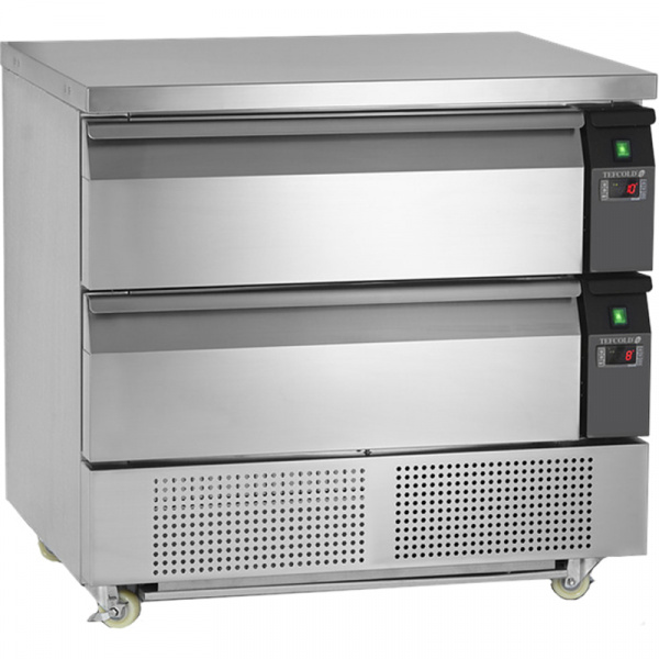 Стол тумба комбинированный Tefcold UNI-DRAWER UD2-2 (GN2/1)
