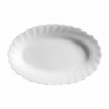 Блюдо овальное Luminarc Trianon 22*14 см, h 3 см, стеклокерамика, белый цвет, ARC,