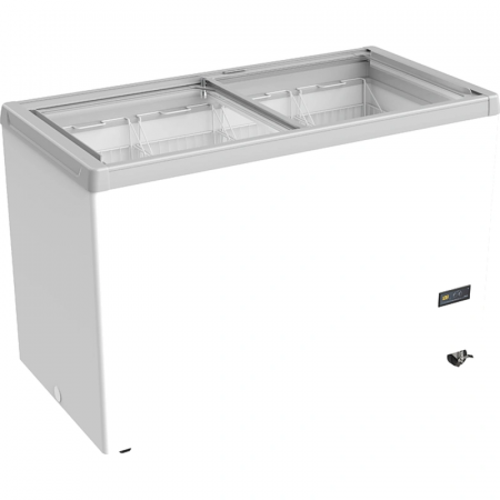 Ларь морозильный Haier SD-405FPEL с прямым стеклом фото