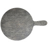 Доска сервировочная с ручкой d32см, меламин, Buffet Melamine, цвет дерево ZPLRPDW1