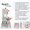 Пила для резки мяса Apach ASWX155A 3ф. в интернет-магазине ОбщепитСервис